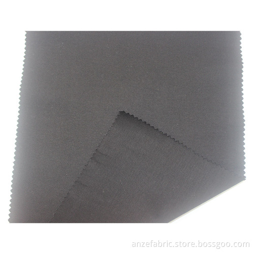 Tissu en coton noir respirant 95% coton textile